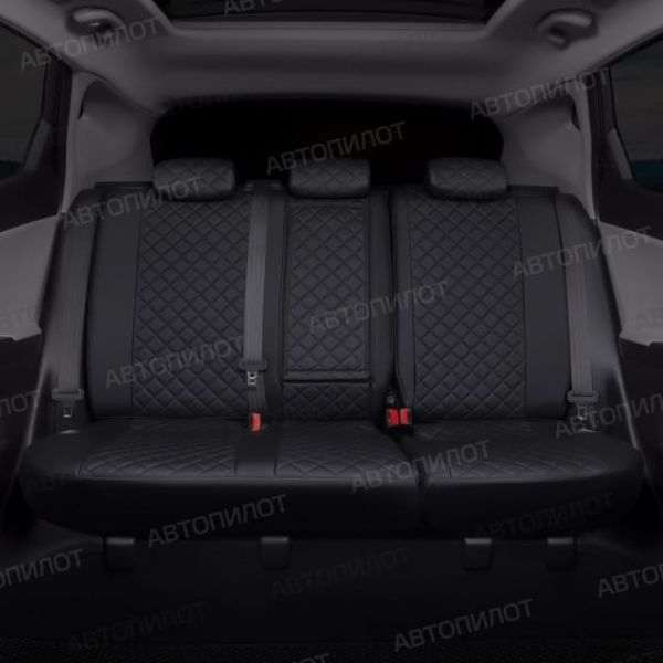 Чехлы Автопилот Экокожа Ромб на Jaecoo J7 (2023+) Чехлы Автопилот Экокожа Ромб на Jaecoo J7 (2023+)