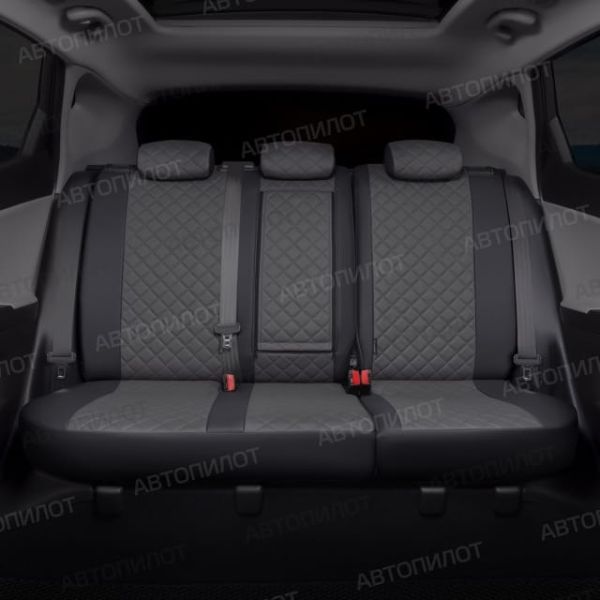 Чехлы Автопилот Экокожа Ромб на Jaecoo J7 (2023+) Чехлы Автопилот Экокожа Ромб на Jaecoo J7 (2023+)