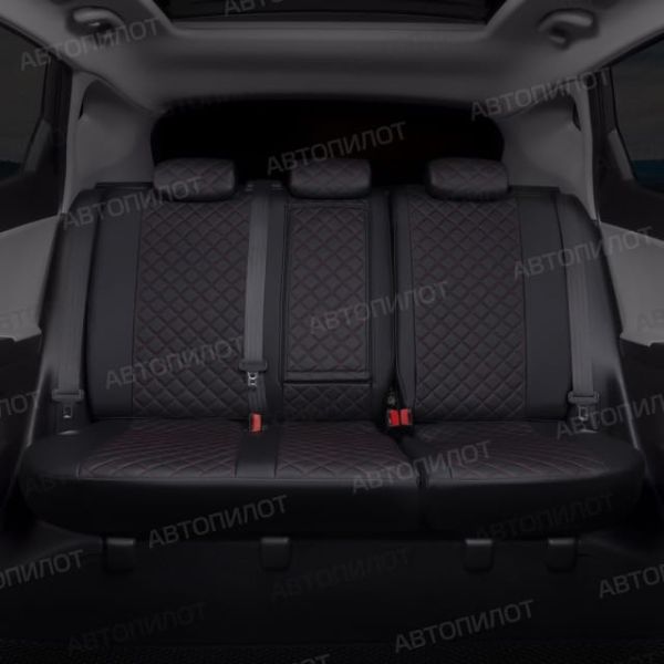 Чехлы Автопилот Экокожа Ромб на Jaecoo J7 (2023+) Чехлы Автопилот Экокожа Ромб на Jaecoo J7 (2023+)