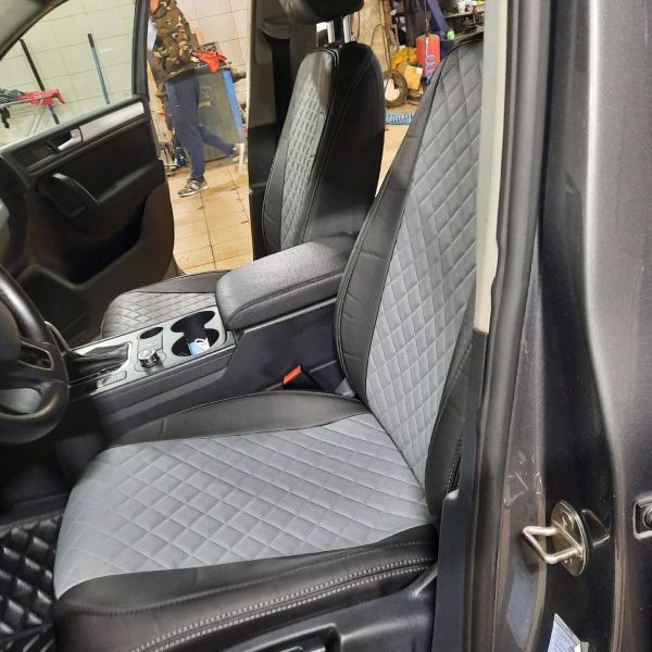 Чехлы Автопилот на Volkswagen Touareg 2 с 2011+ Чехлы Автопилот на Volkswagen Touareg 2 с 2011+