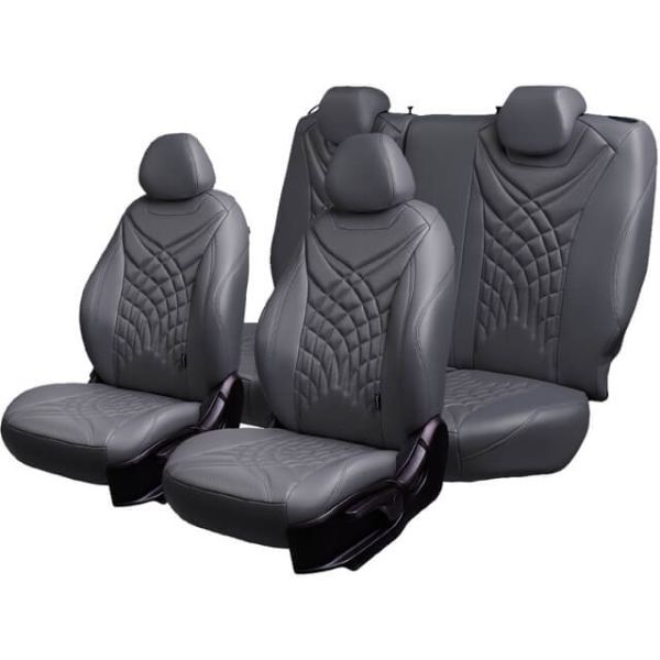 Чехлы Премиум Экокожа Байрон Президент|Жук на Nissan Juke 2010-2019 г.в.