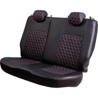 Чехлы Экокожа Турин Ромб на Hyundai Matrix (2001-2010) Чехлы Экокожа Турин Ромб на Hyundai Matrix (2001-2010)